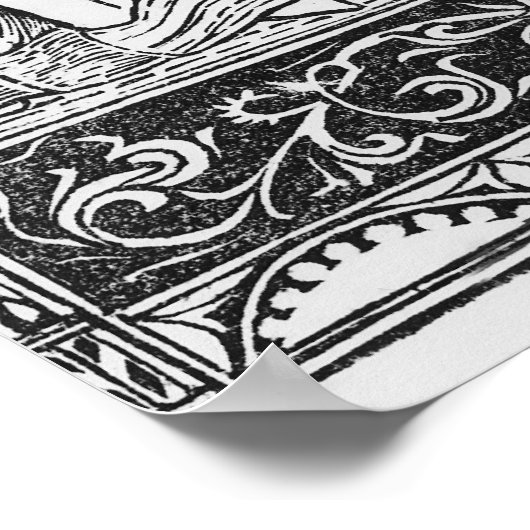 Händler und Geldverleiher Poster (Ecke)