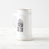 Händler von Venedig Bierglas (Vorderseite Links)