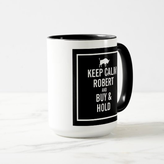 Händlerangebot Schwarz-weiße Bezeichnung Kaffee Ta Tasse (VorderseiteRechts)