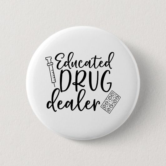 Händleraufkleber für Krankenpflegemittel Button (Vorderseite)