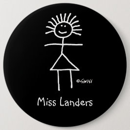 Händlerbezeichnung Niedlich Funny 6-in Button