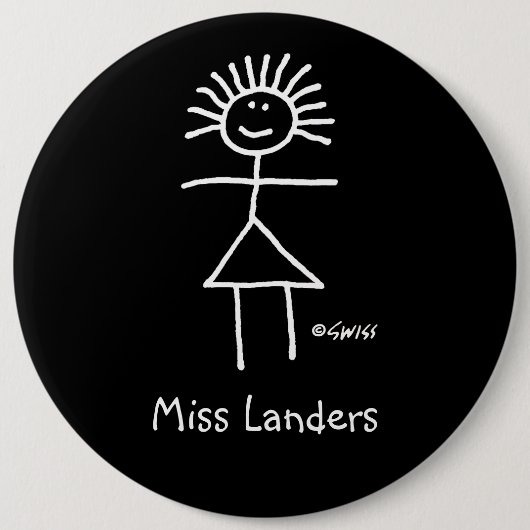 Händlerbezeichnung Niedlich Funny 6-in Button (Vorderseite)