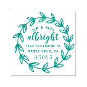 Händlerbriefe & Hochzeitstil-Rücksendeadresse Permastempel (Design)