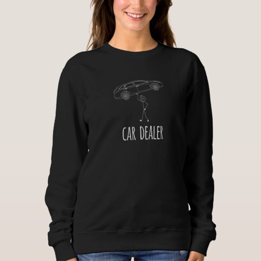 Händlerhändlerhändlergeschäft Sweatshirt (Vorderseite)