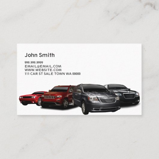 Händlerkarte Visitenkarte (Rückseite)