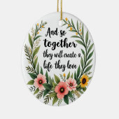 Händlerleben, die sie Liebe haben Keramik Ornament (Rechts)