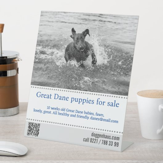 Händlerposter Sockelschild (In Situ)