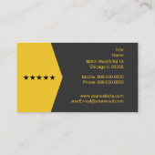 HändlerVisitenkarte Visitenkarte (Rückseite)