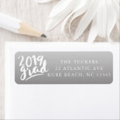 Handlettered Class of 2019 Abschluss Address (Insitu)