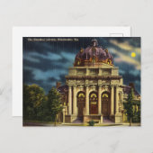 Handley Library, Winchester, Virginia Postkarte (Vorne/Hinten)