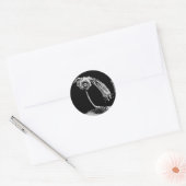 Handlich aufklebende O' Gears Runder Aufkleber (Umschlag)