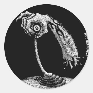 Handlich aufklebende O' Gears Runder Aufkleber