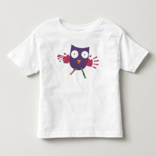 Handliche Eule - Kleinkind T-shirt