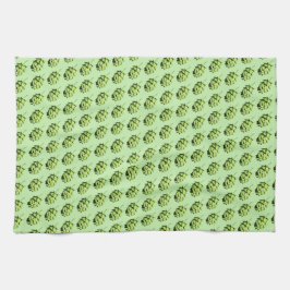 Handliche Hopfen - Geschirrtuch des