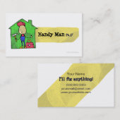 Handliche Mannph.d-Visitenkarte Visitenkarte (Vorne/Hinten)