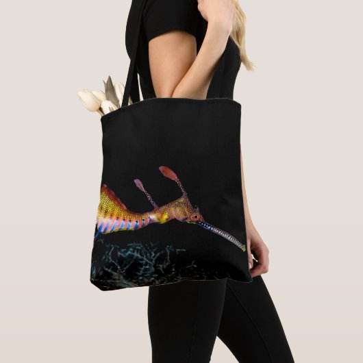 Handliche Taschentasche mit weedy Seedracheentwurf Tasche (Von Nahem)