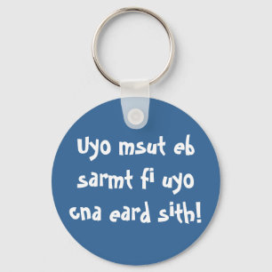 Handlicher Intelligenz-Test Schlüsselanhänger