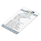 Handlicher Küchenführer für Rezepte Magnet (Linke Seite)