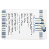 Handlicher Küchenführer für Rezepte Magnet (Horizontal)