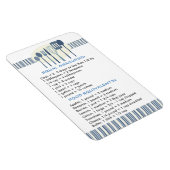 Handlicher Küchenführer für Rezepte Magnet (Rechte Seite)