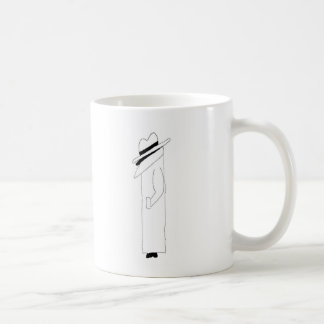 Handlicher Latein drückt Tasse aus