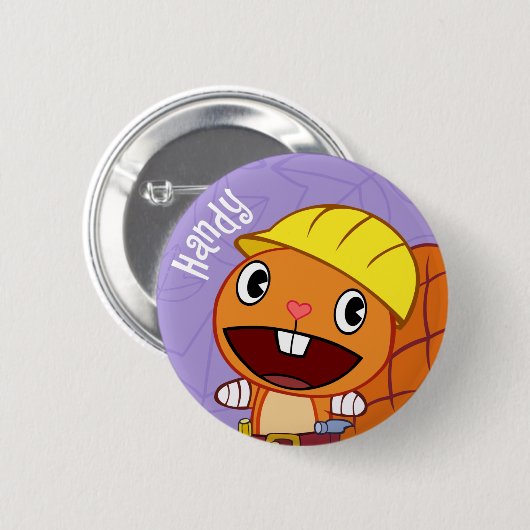 Handlicher niedlicher Knopf Button (Vorne & Hinten)