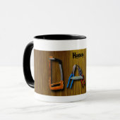 Handlicher Vater Tasse (Vorderseite Links)