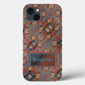 Handliches Abstraktes Muster-Oriental-Rug-Design Case-Mate iPhone Hülle (Rückseite)
