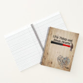 Handliches, benutzerdefiniertes Notebook Notizblock (Innenseite)