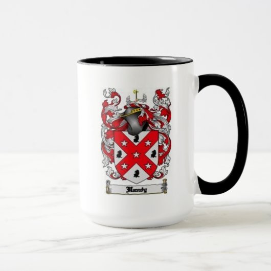 Handliches Familienwappen Tasse (Rechts)
