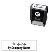 Handling by Company Name Business Template Permastempel (Beispiel)