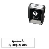 Handling by Company Name Template Permastempel (Beispiel)