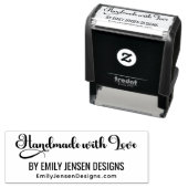 Handling mit Liebe #4 Website-URL für Firmennamen Permastempel (Beispiel)