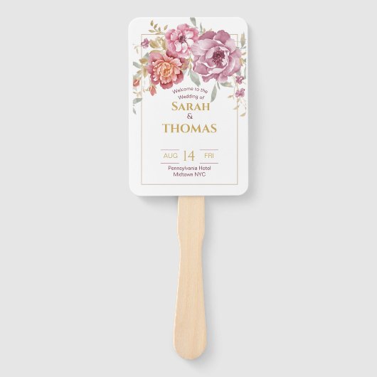 Handlüfter des Programms (vorne und hinten) Fächer (Vorderseite)