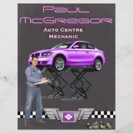 Handlung konzentriert/Mechanic Flyer