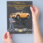 Handlung konzentriert/Mechanic Flyer (Hand)