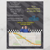 Handlung konzentriert - TuneUp Mechanic Flyer (Hinten)