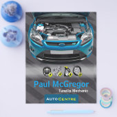 Handlung konzentriert - TuneUp Mechanic Flyer (Einzeln)