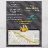 Handlung konzentriert - TuneUp Mechanic Flyer (Hinten)