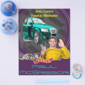 Handlung konzentriert - TuneUp Mechanic Flyer (Einzeln)