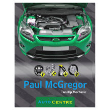 Handlung konzentriert - TuneUp Mechanic Flyer