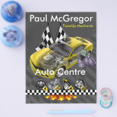 Handlung konzentriert/TuneUp Mechanic Flyer (Einzeln)