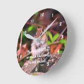 Handlungen des Kindesmissbrauchs, inspirierender C Runde Wanduhr (Winkel)