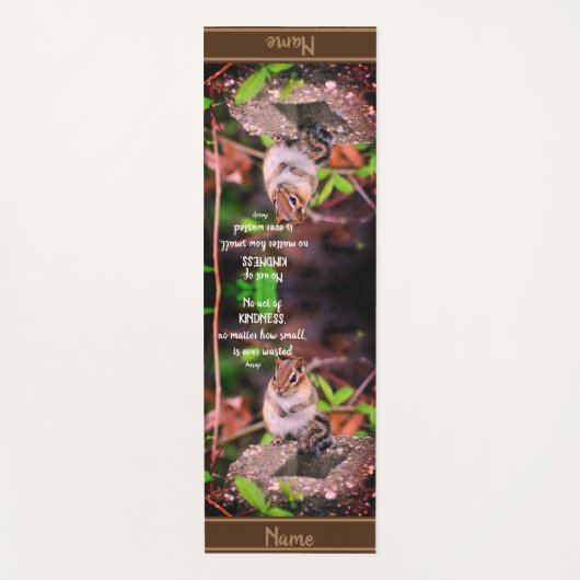 Handlungen des Kindesmissbrauchs, inspirierender C Yogamatte (Vorderseite)