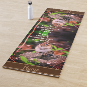 Handlungen des Kindesmissbrauchs, inspirierender C Yogamatte