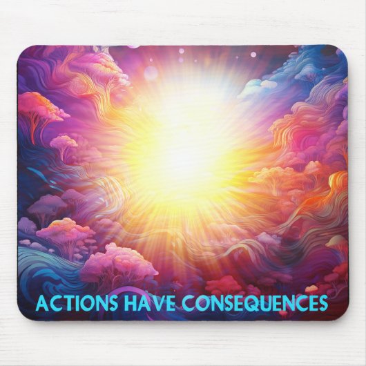 Handlungen haben Folgen Mousepad (Vorne)