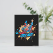 Handlungsbereit Postkarte (Stehend Vorderseite)