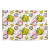 Handlungsfreiheit-strukturiertes Frucht-Muster Kissenbezug (Rückseite-Rechts)