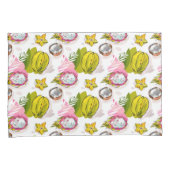 Handlungsfreiheit-strukturiertes Frucht-Muster Kissenbezug (Vorderseite-Rechts)