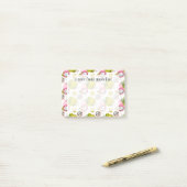 Handlungsfreiheit-strukturiertes Frucht-Muster Post-it Klebezettel (Auf Schreibtisch)